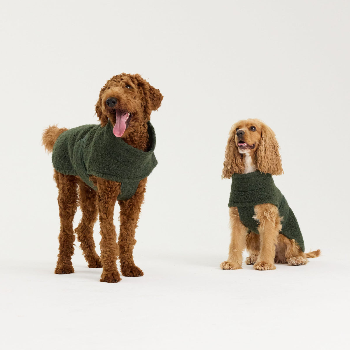 William Walker Manteau polaire douillet pour chien Cozy