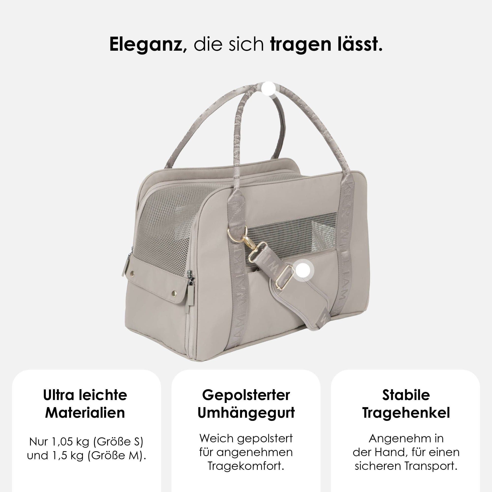 William Walker Hundetragetasche fürs Flugzeug Cloud Summit