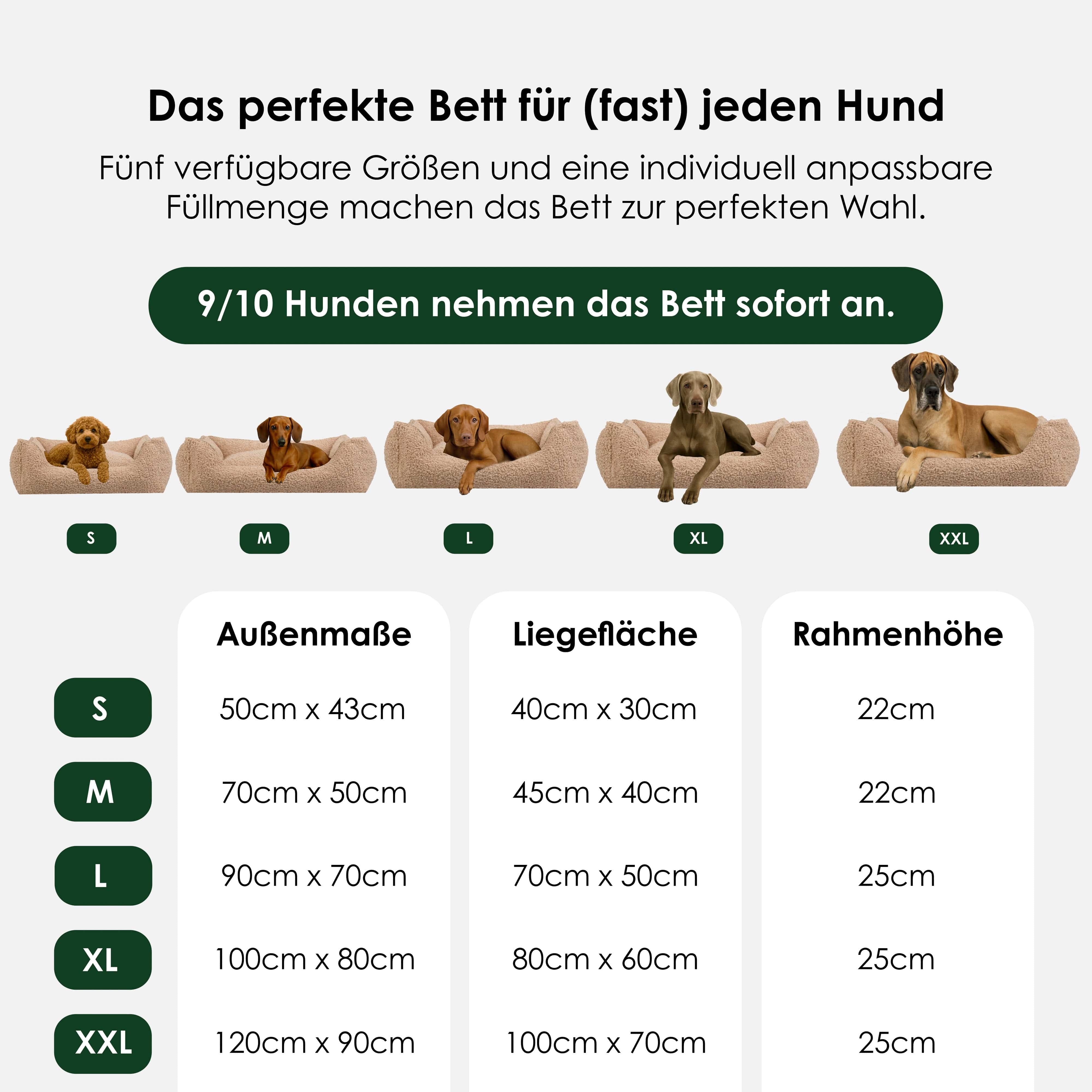 William Walker Orthopädisches Hundebett Cozy