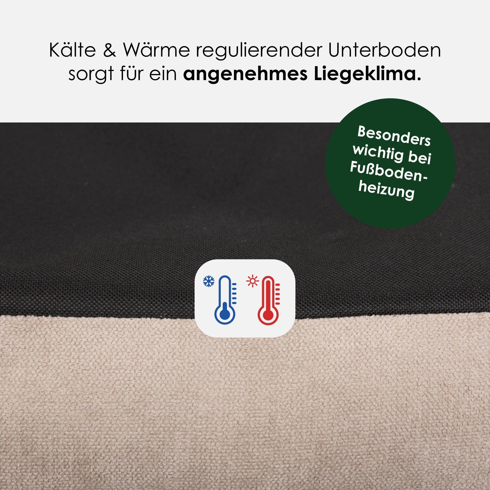 William Walker Orthopädisches Hundebett Plain