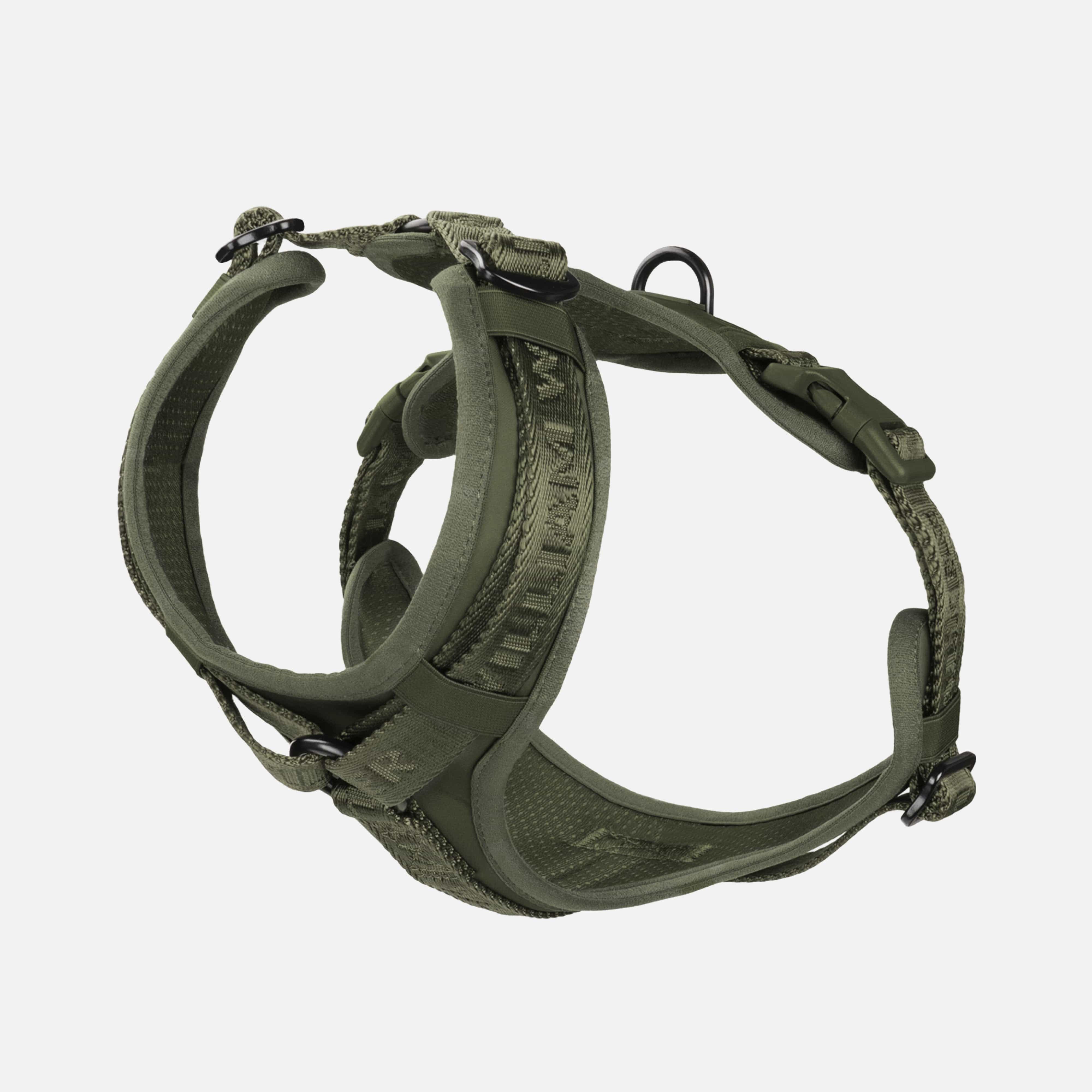 William Walker Hochwertiges Y-Hundegeschirr Forest (grün)