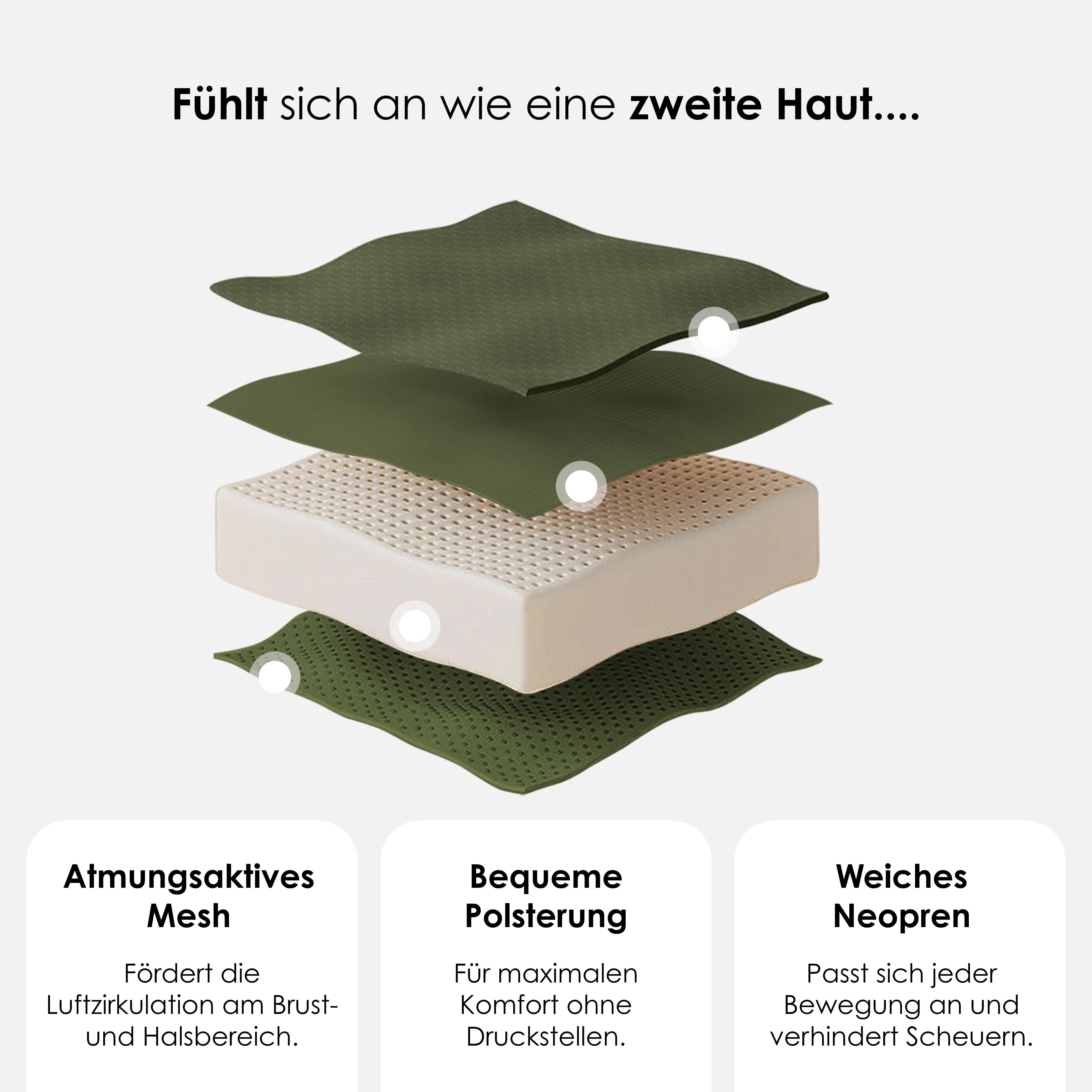 William Walker Hochwertiges Y-Hundegeschirr Forest (grün)