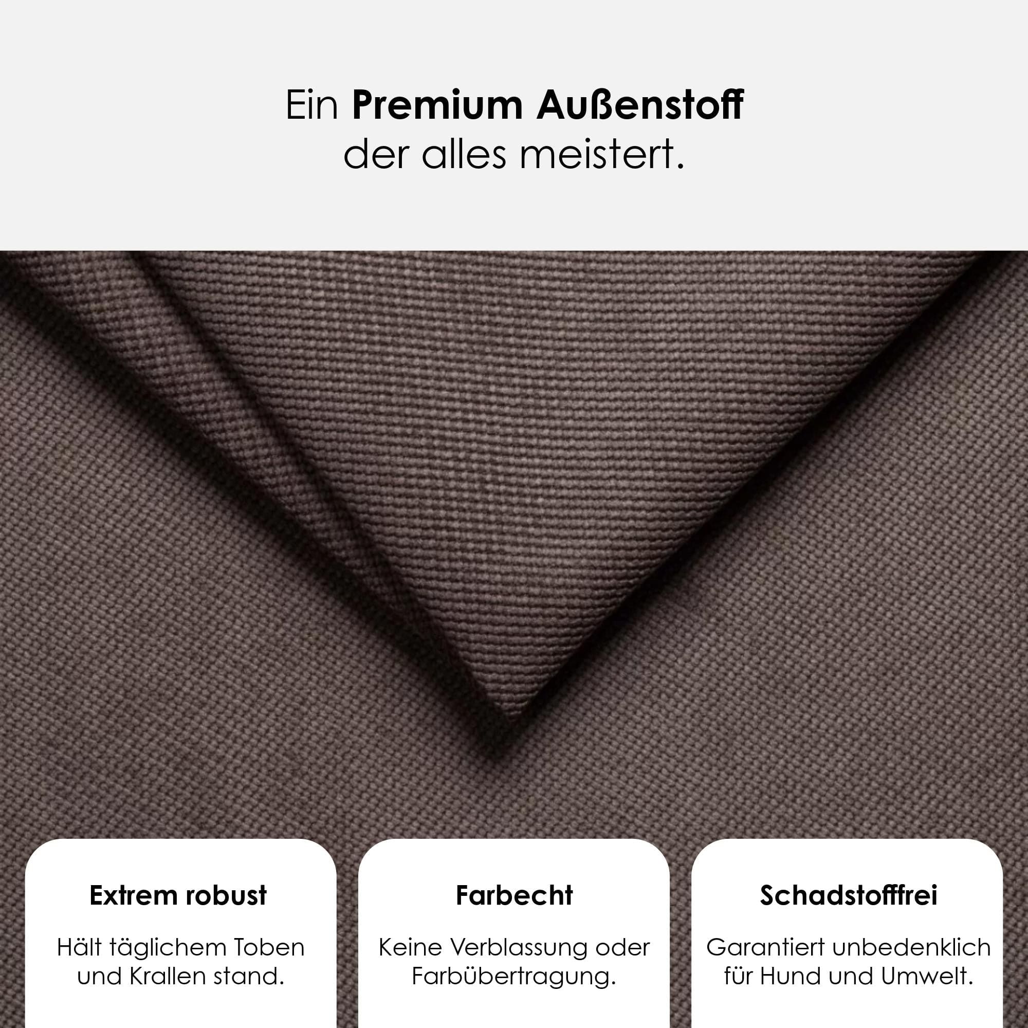 William Walker Orthopädisches Hundebett Wood (Braun)