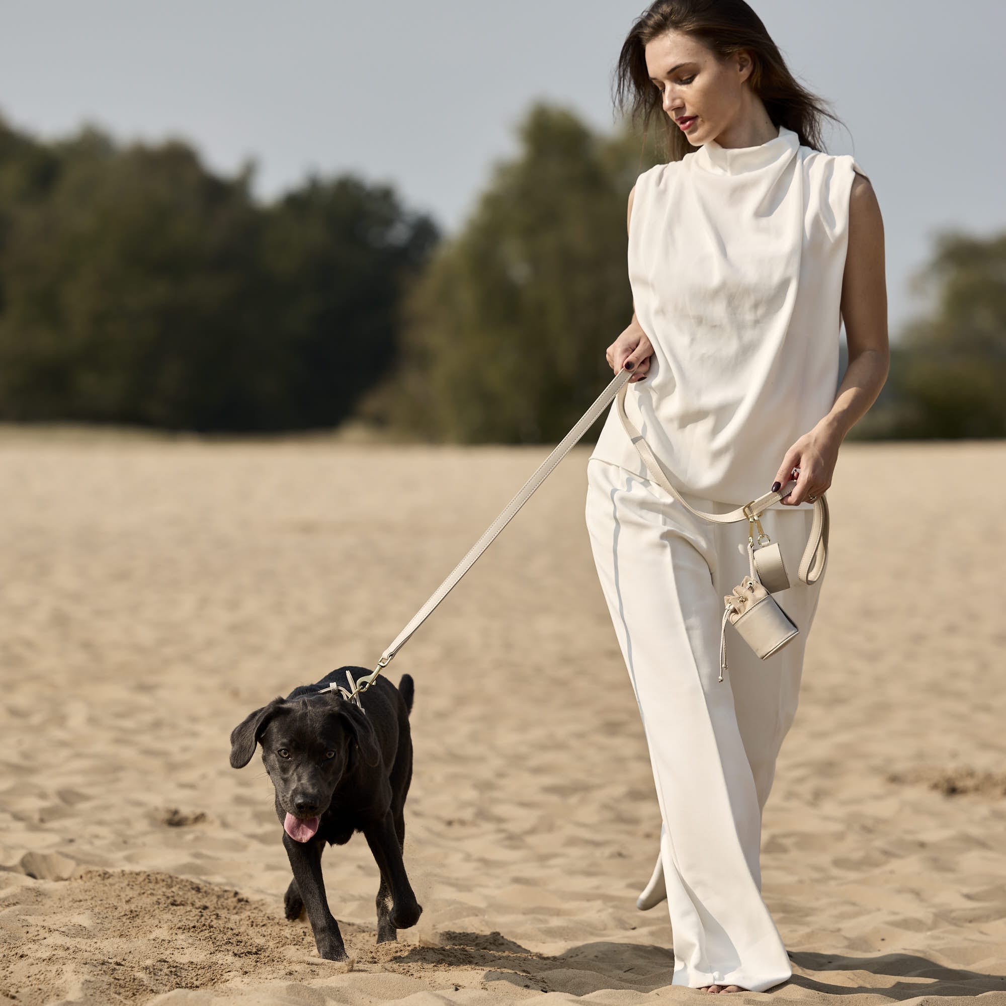 William Walker Kotbeutelspender Almond