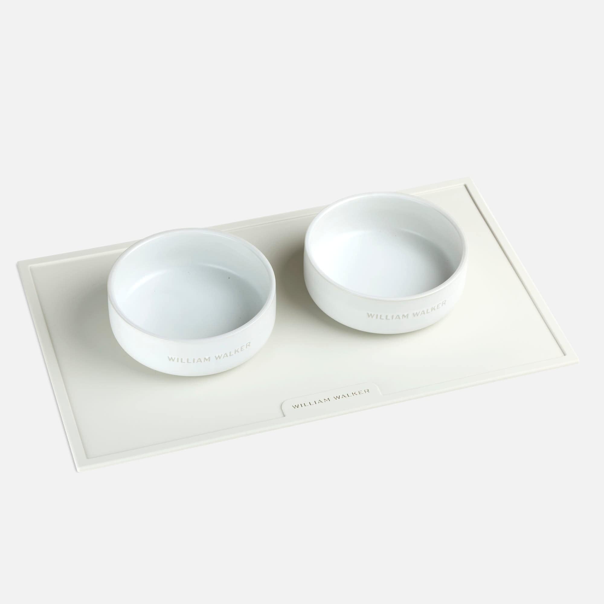 William Walker Keramik-Hundenapf Pearl (weiß)