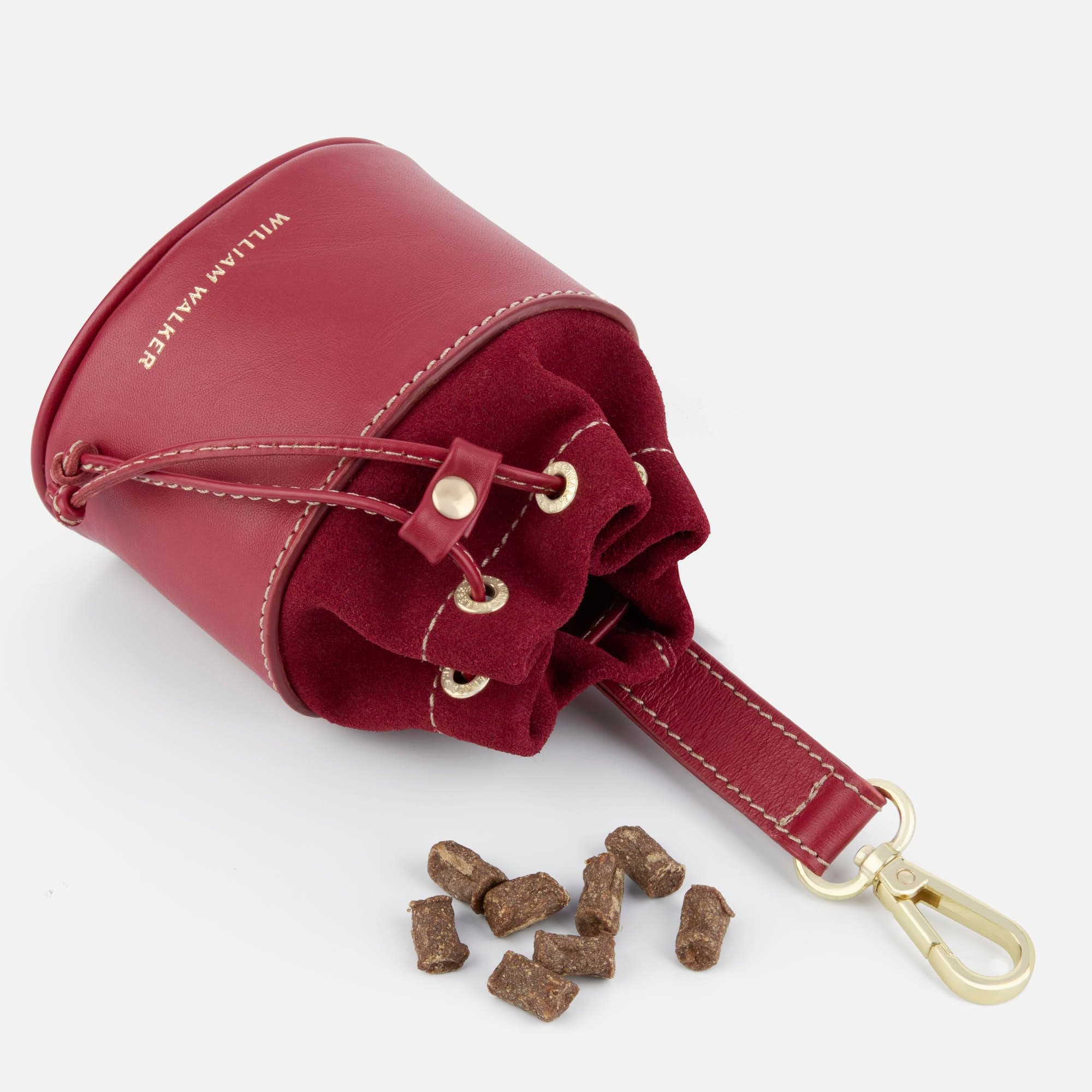 William Walker Leckerlibeutel Lambrusco (Bordeauxrot)