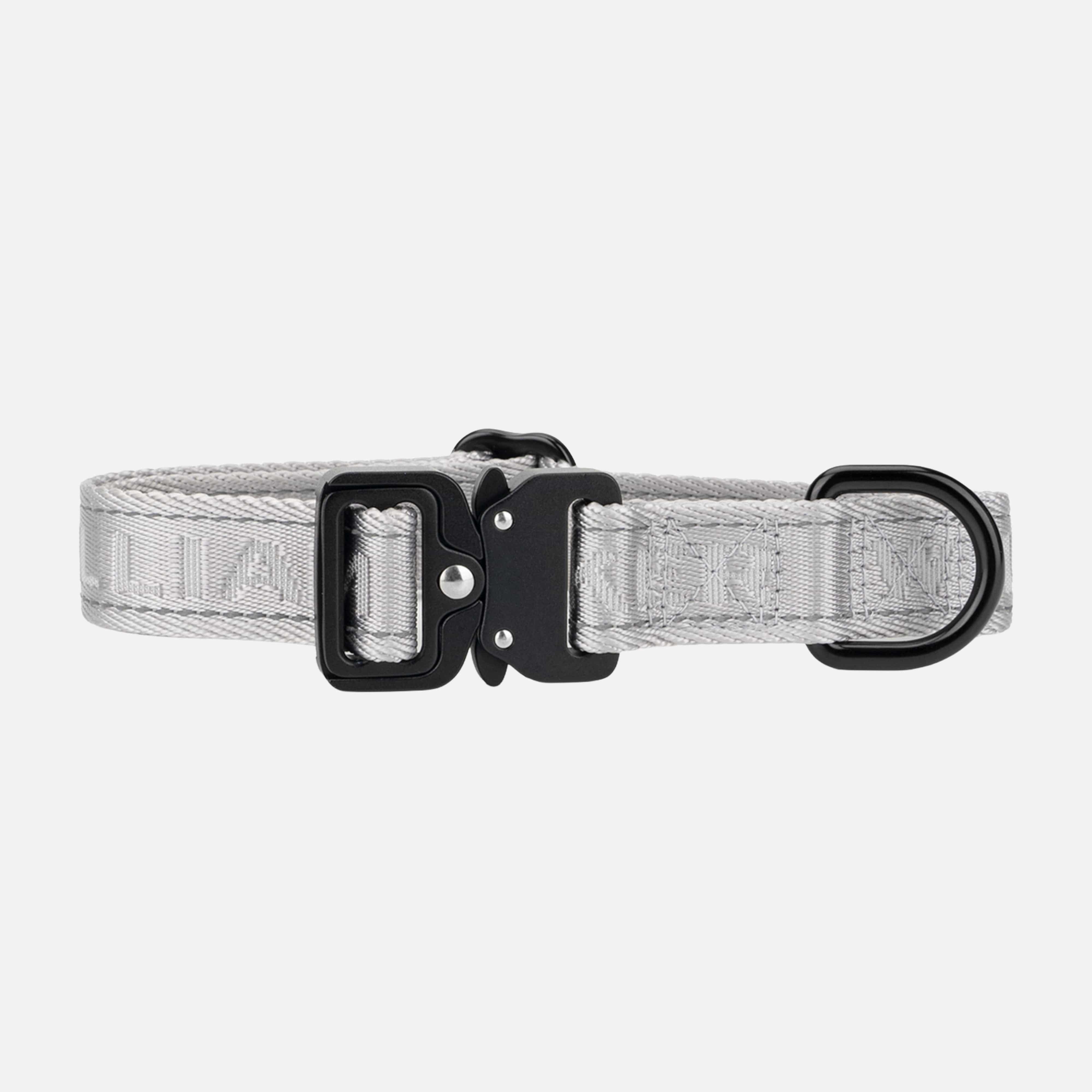 William Walker Jacquard Nylon Hundehalsband Lunar (Reflektierend)