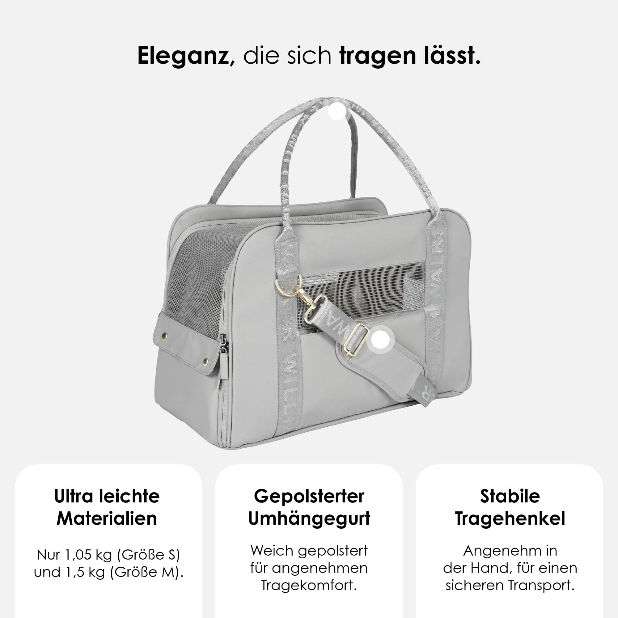 William Walker Hundetragetasche fürs Flugzeug Cloud Summit