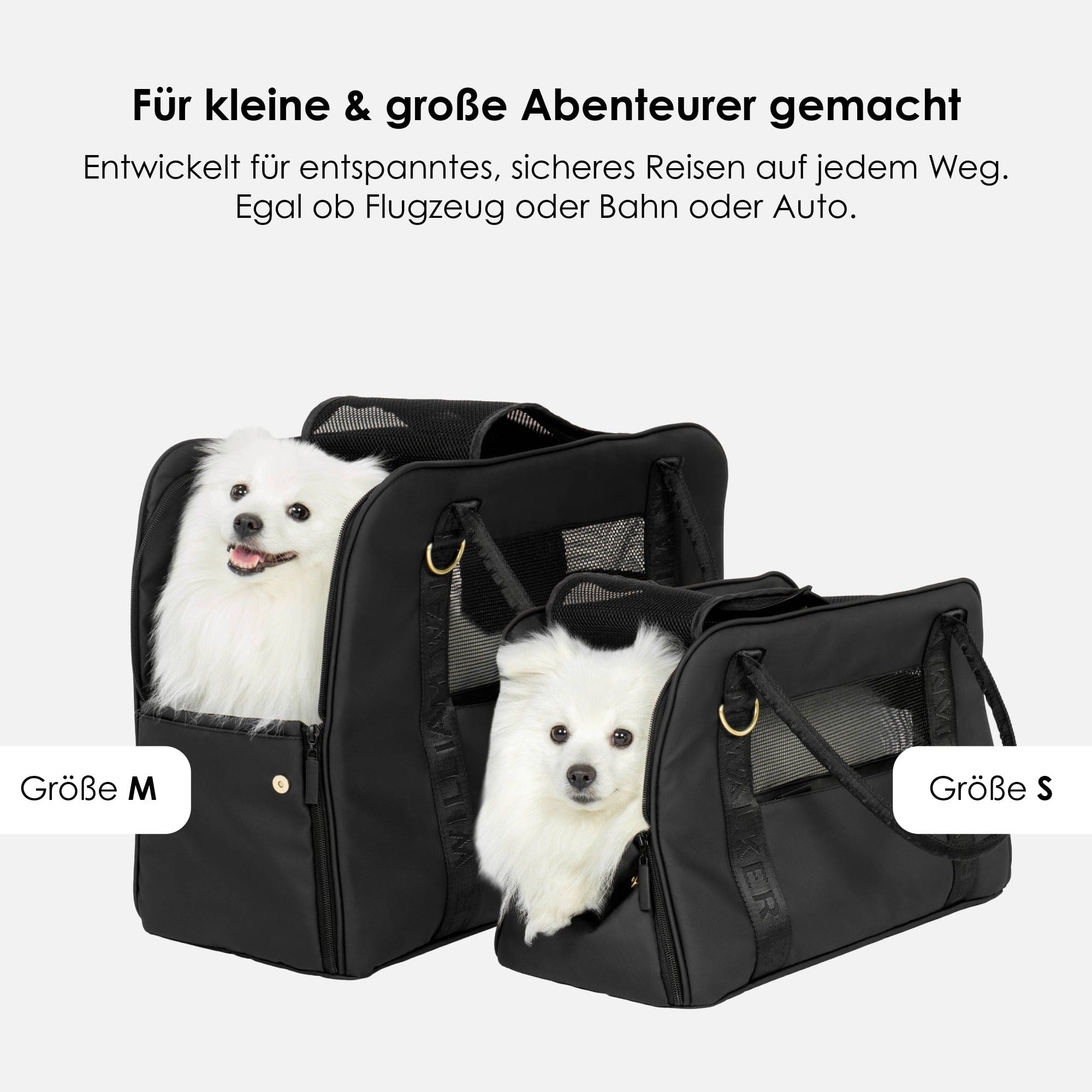 William Walker Hundetragetasche fürs Flugzeug Cloud Summit