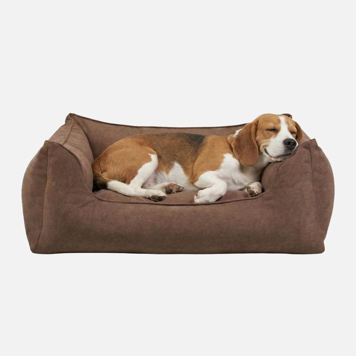 William Walker Orthopedische hondenmand Plain Wood / S / Kissen (Flocken)