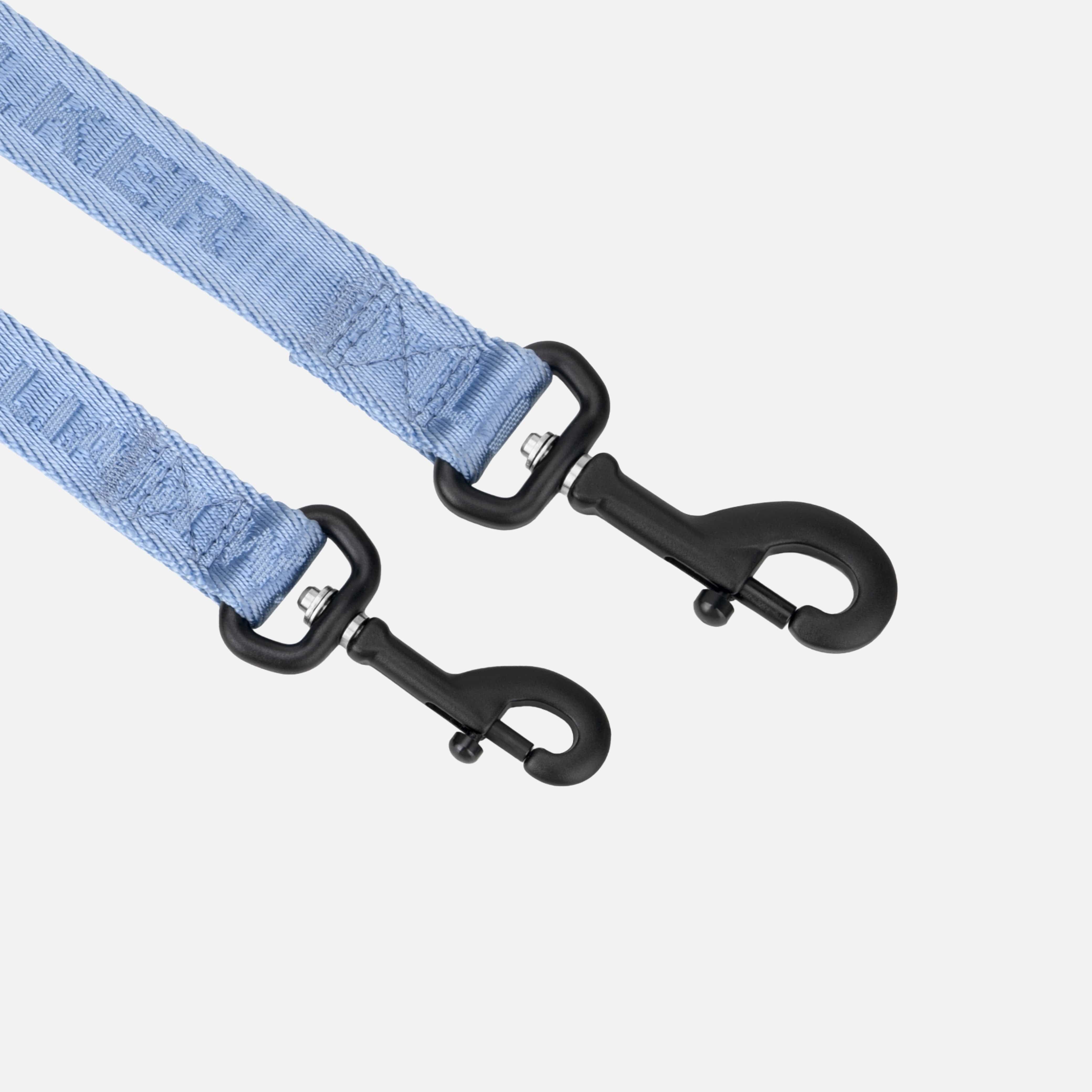 William Walker Jacquard Nylon Hundeleine Sky (blau)