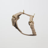 Leather Dog Harness Sand (Beige)