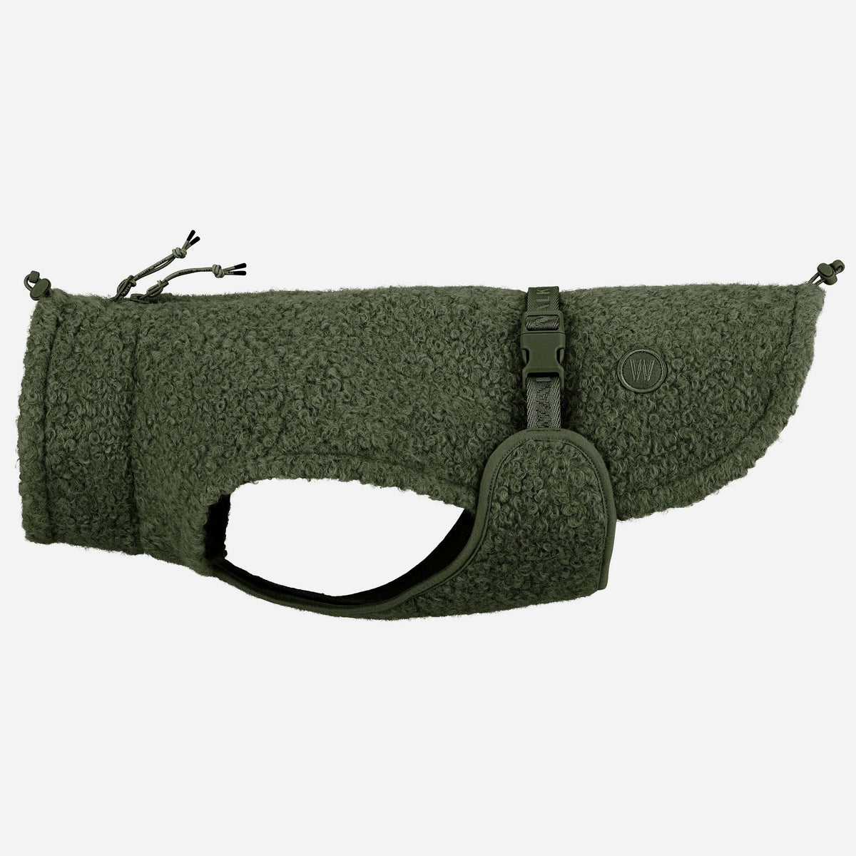 William Walker Manteau polaire douillet pour chien Cozy Dark Moss / 1