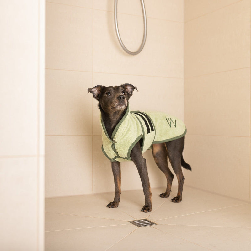 William Walker Dog Bathrobe SPA Moss