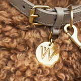 William Walker Hundehalsband Twisted Sand