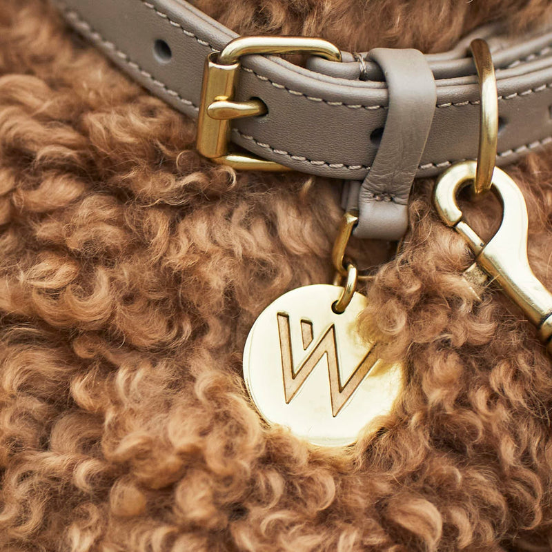 William Walker Hundehalsband Twisted Sand