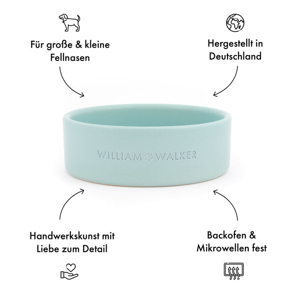 William Walker Hundenapf Peppermint